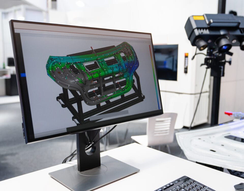 3D scanner for reverse engineering